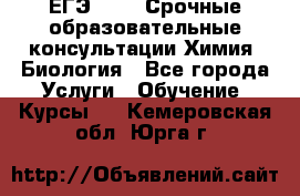 ЕГЭ-2021! Срочные образовательные консультации Химия, Биология - Все города Услуги » Обучение. Курсы   . Кемеровская обл.,Юрга г.